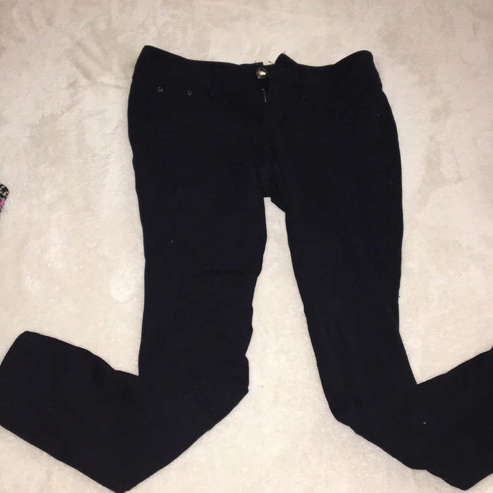 black jeggings